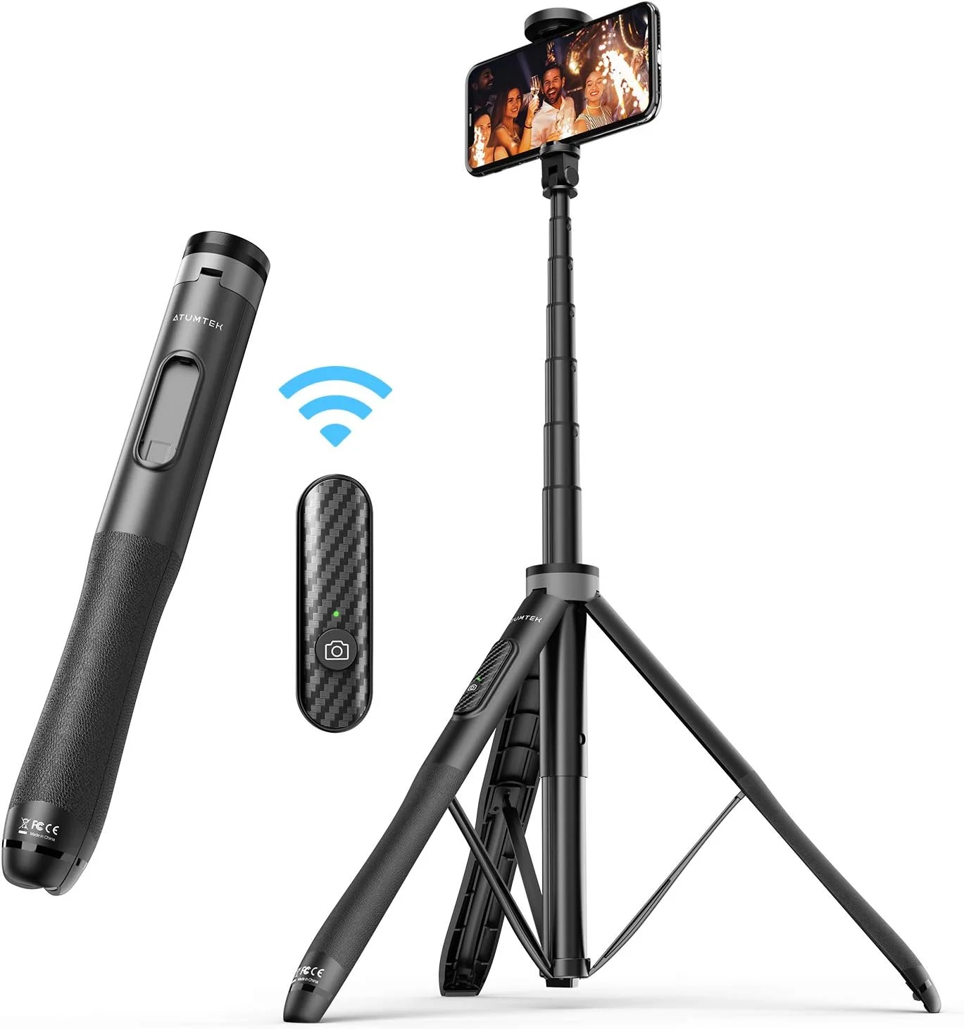 All in One Extendable Selfie Stick