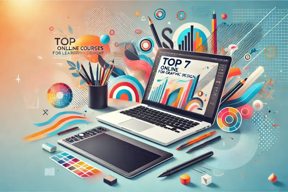 top 7 online courses for learning graphic design
